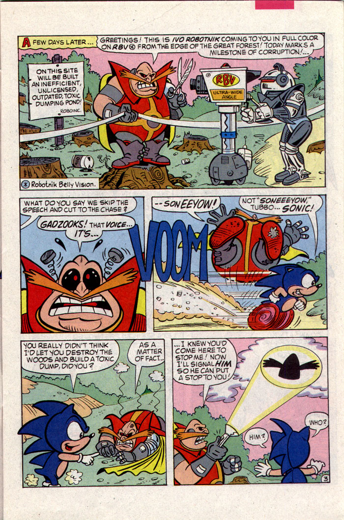 Sonic - Archie Adventure Series March 1994 Page 3